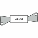 Cilindro de seguridad Yale YC2100 40 x 50 mm Latón