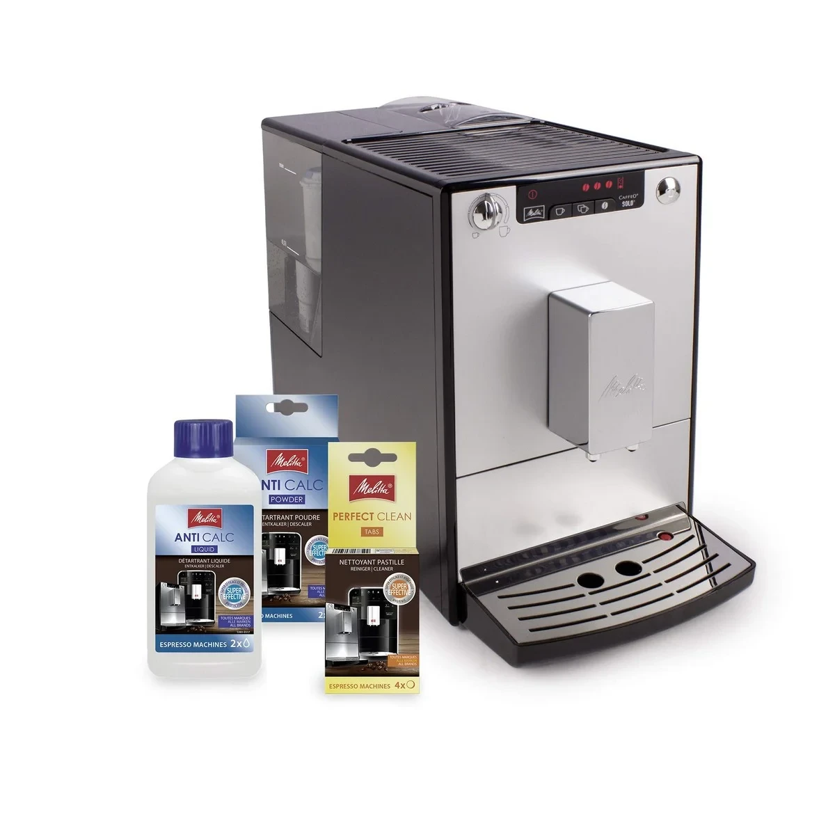 Cafetera Superautomática Melitta Solo Silver E950-103 Plateado 1400 W 1450 W 15 bar 1,2 L 1400 W