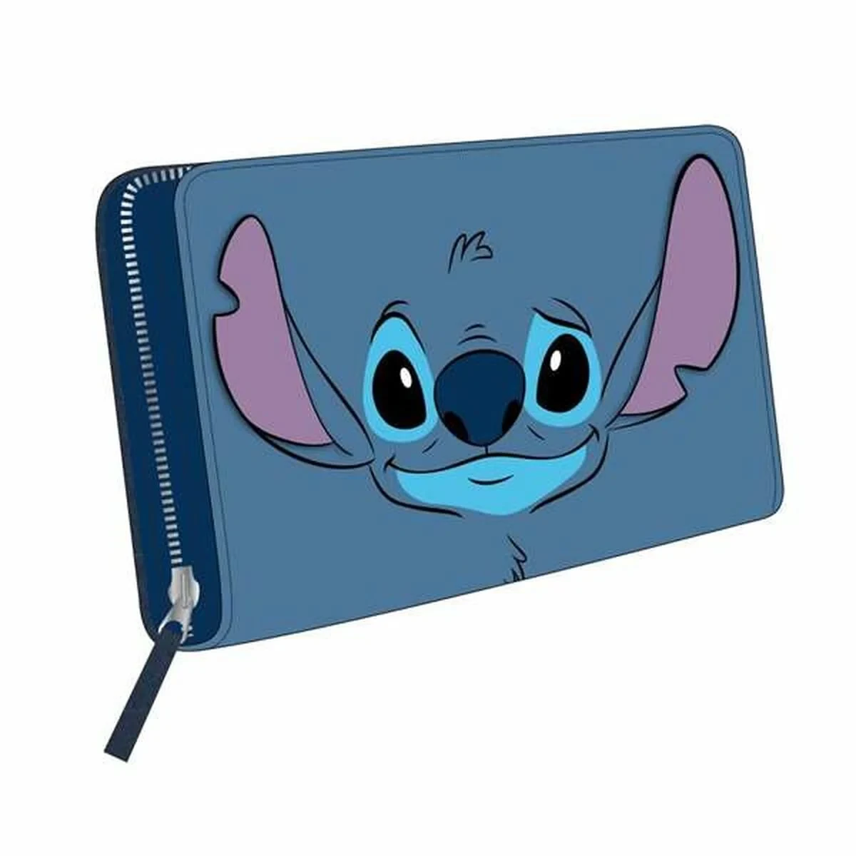 Cartera Mujer Stitch Azul