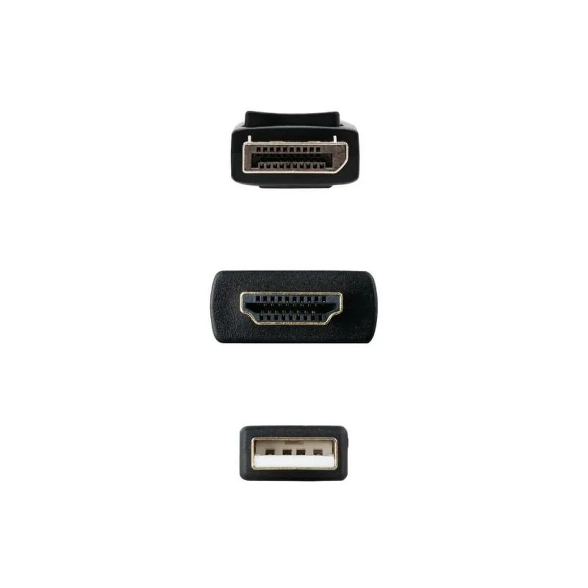 Cable DisplayPort a HDMI NANOCABLE 10.15.4352 Negro 1,8 m 4K Ultra HD