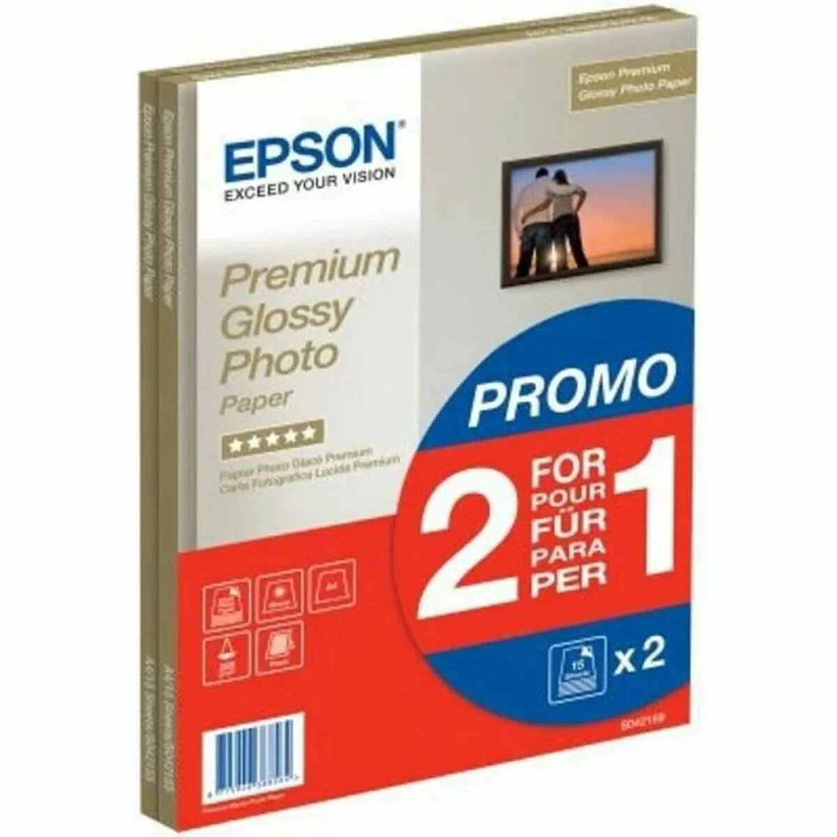 Papel Fotográfico Brillante Epson 235B903
