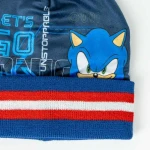 Gorro, Bufanda y Guantes Sonic 2-8 Años