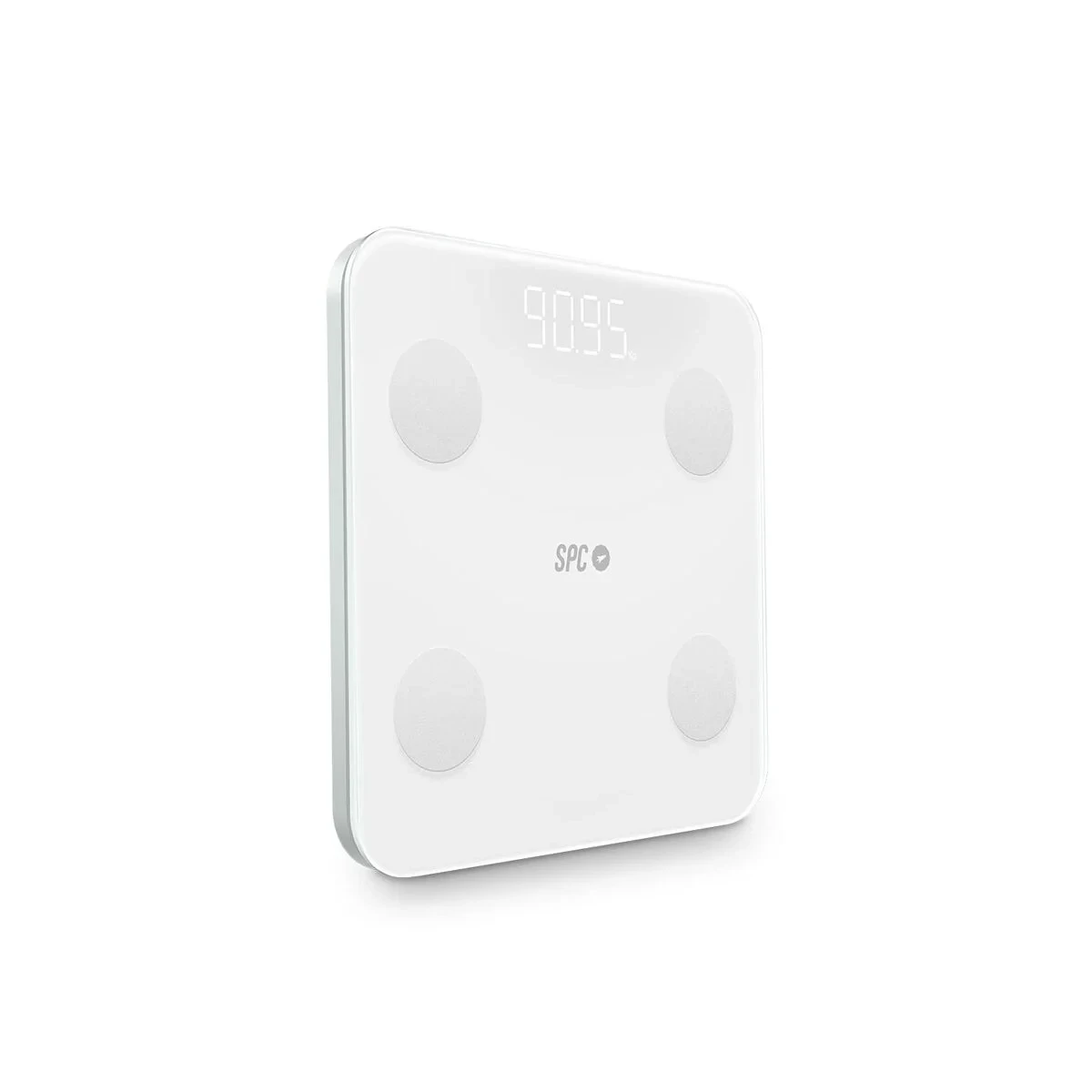 Báscula Digital de Baño SPC Internet ATENEA FIT 3 Blanco Cristal Templado 180 kg 50 x 50 x 28 cm