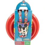 Set de Menaje Infantil Mickey Mouse CZ11311 (5 Piezas)