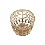 Juego de Cestas DKD Home Decor Marrón Natural (3 Piezas) (3 Unidades)