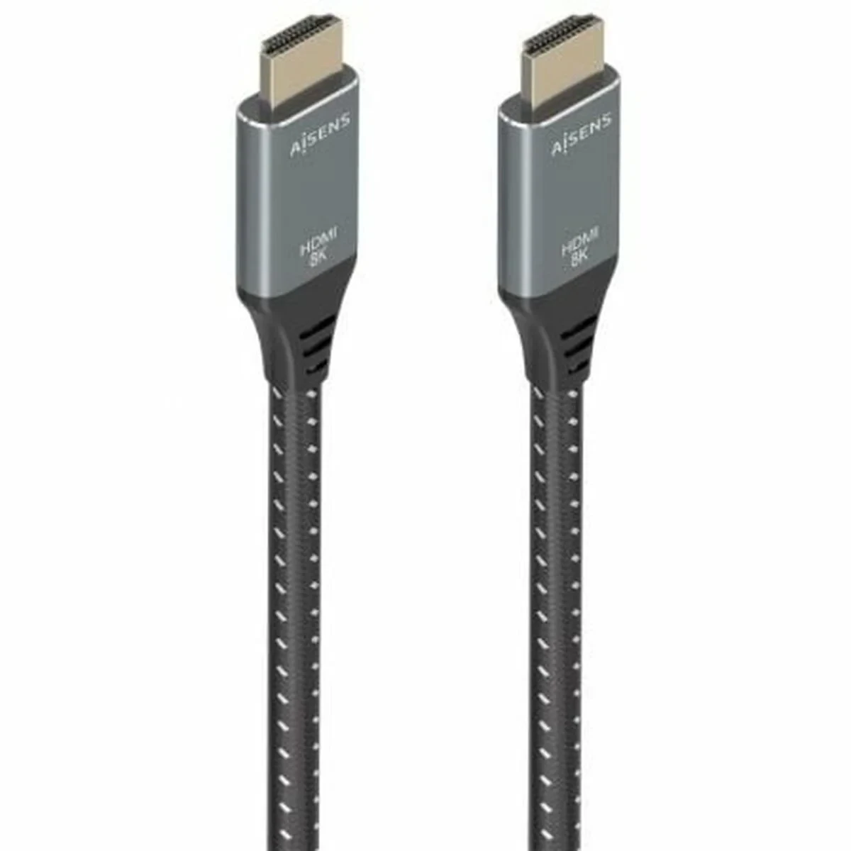 Cable HDMI Aisens A150-0876 5 m Negro/Gris