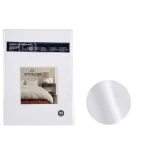 Juego de Sábanas Gift Decor Blanco Gris Cama de 90 3 Piezas