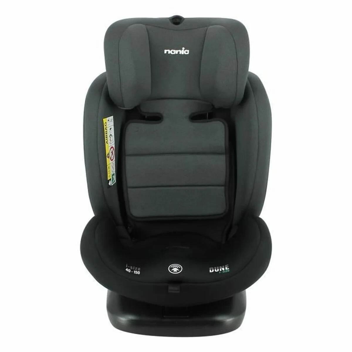 Silla para el Coche Nania Dune Negro Gris ECE R129/04 ISOFIX
