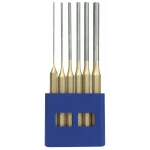 Juego de botadores cilíndricos ATM Dorado Extralarga 6 Piezas