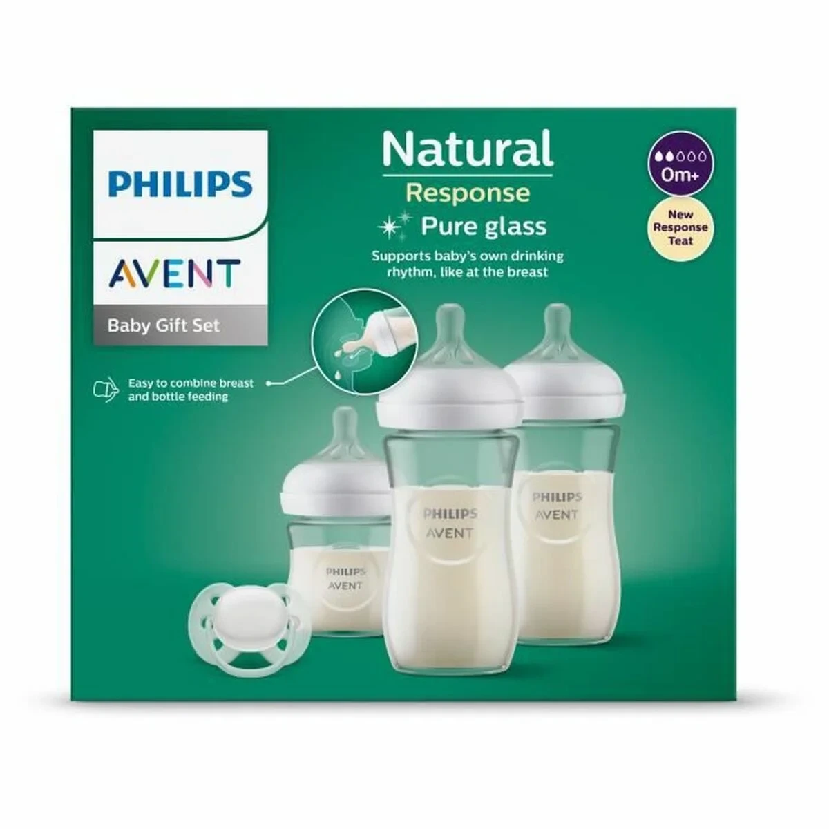 Set de biberones Philips Natural 3.0 SCD878/11	