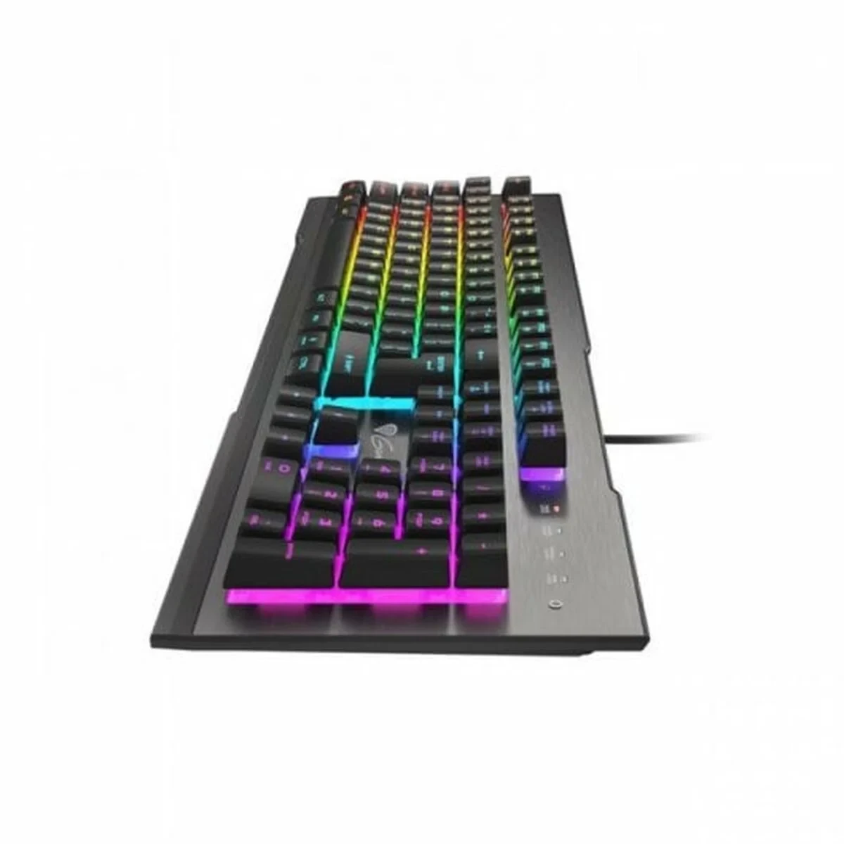 Teclado Gaming Genesis NKG-1621 Negro Aluminio Qwerty Español