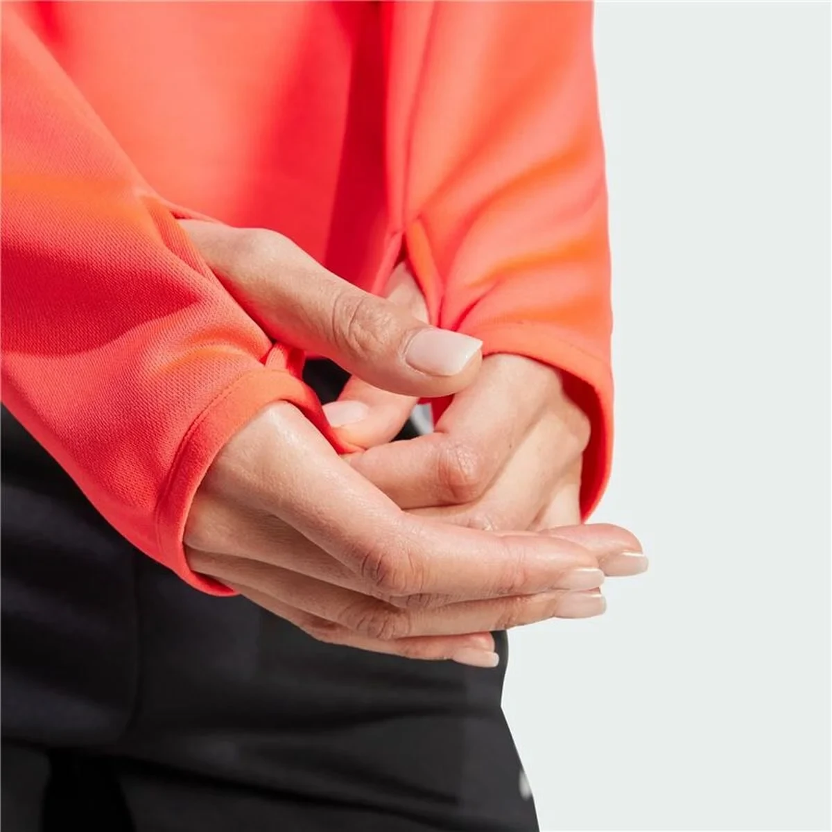 Sudadera sin Capucha Mujer Adidas Winterized Salmón