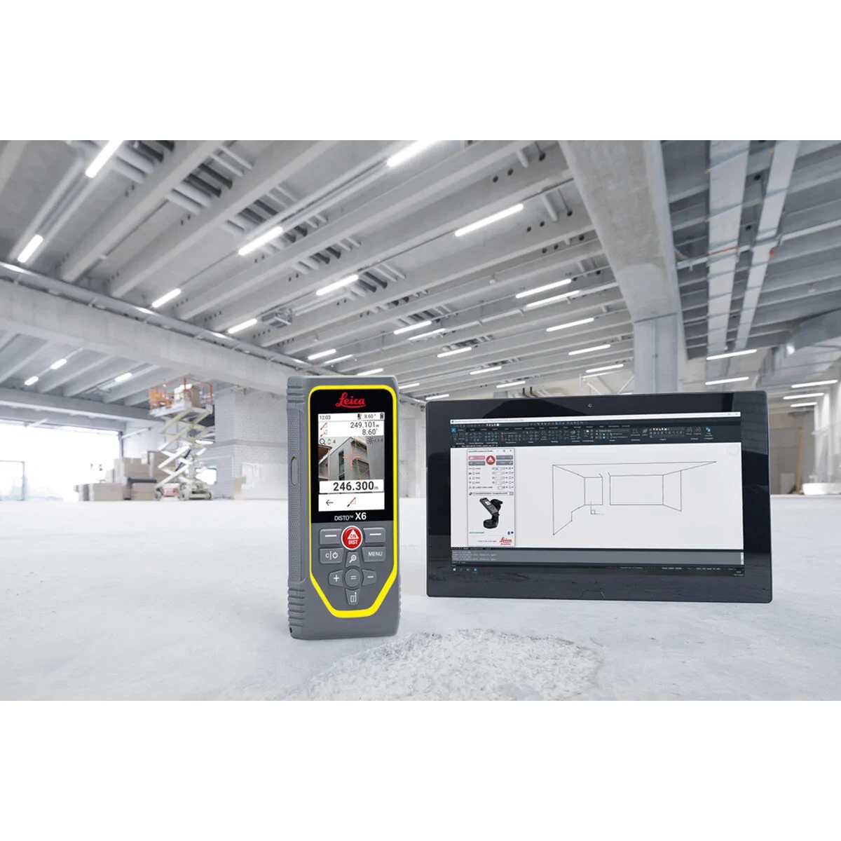 Telémetro Leica Geosystems Disto X6 250 m