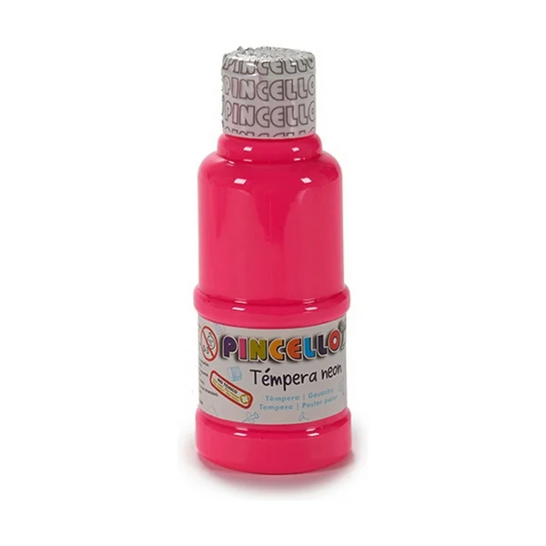 Témperas Pincello Neon Rosa 120 ml (12 Unidades)