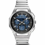 Reloj Hombre Bulova 96A205 Plateado