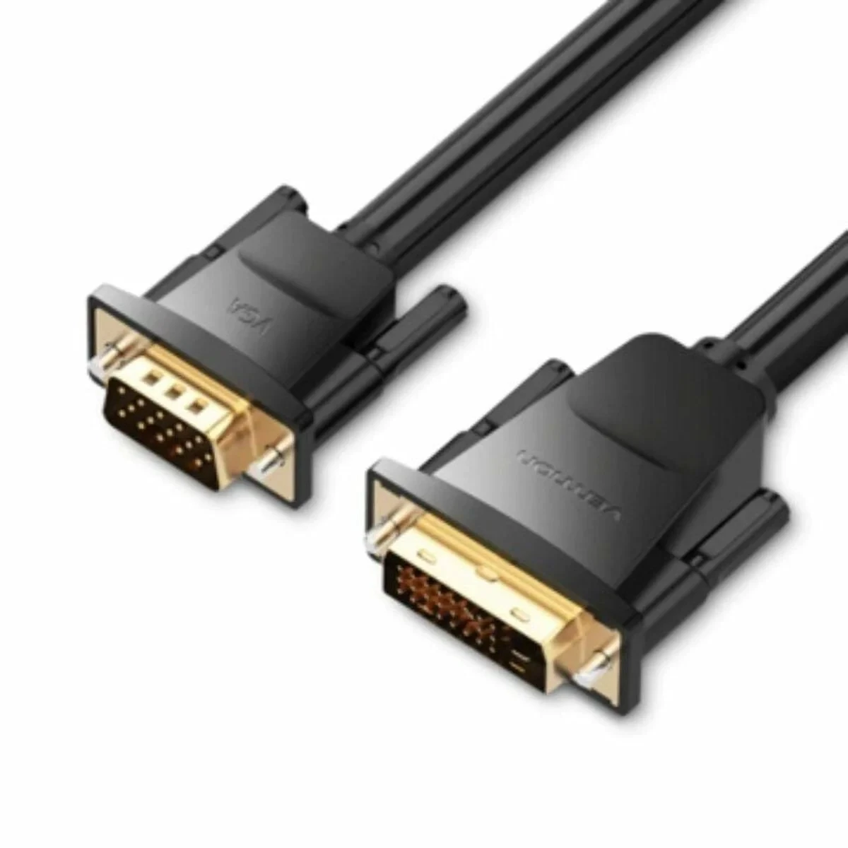 Adaptador VGA a DVI Vention EABBG Negro 1,5 m