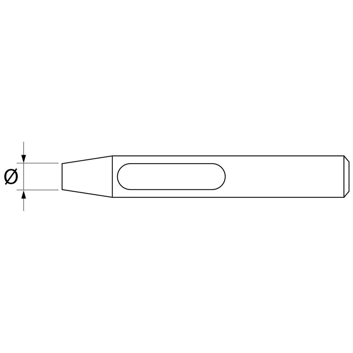 Sacabocados Paffrath DIN 7200 B 11/32” IN