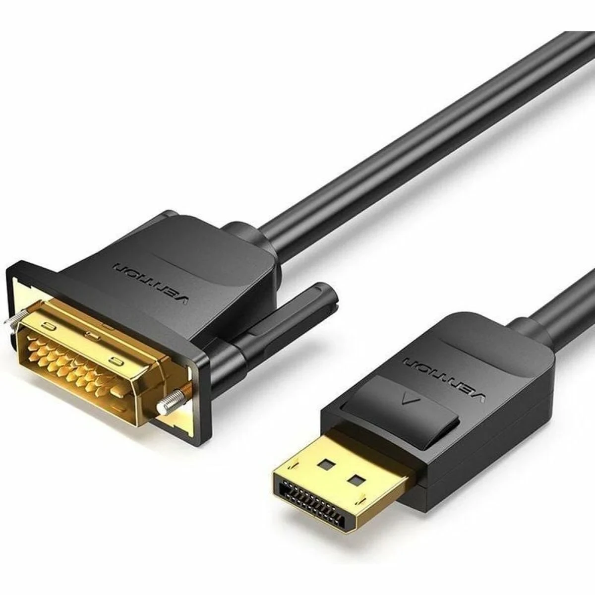 Adaptador DisplayPort a DVI Vention HAFBH Negro 1 m
