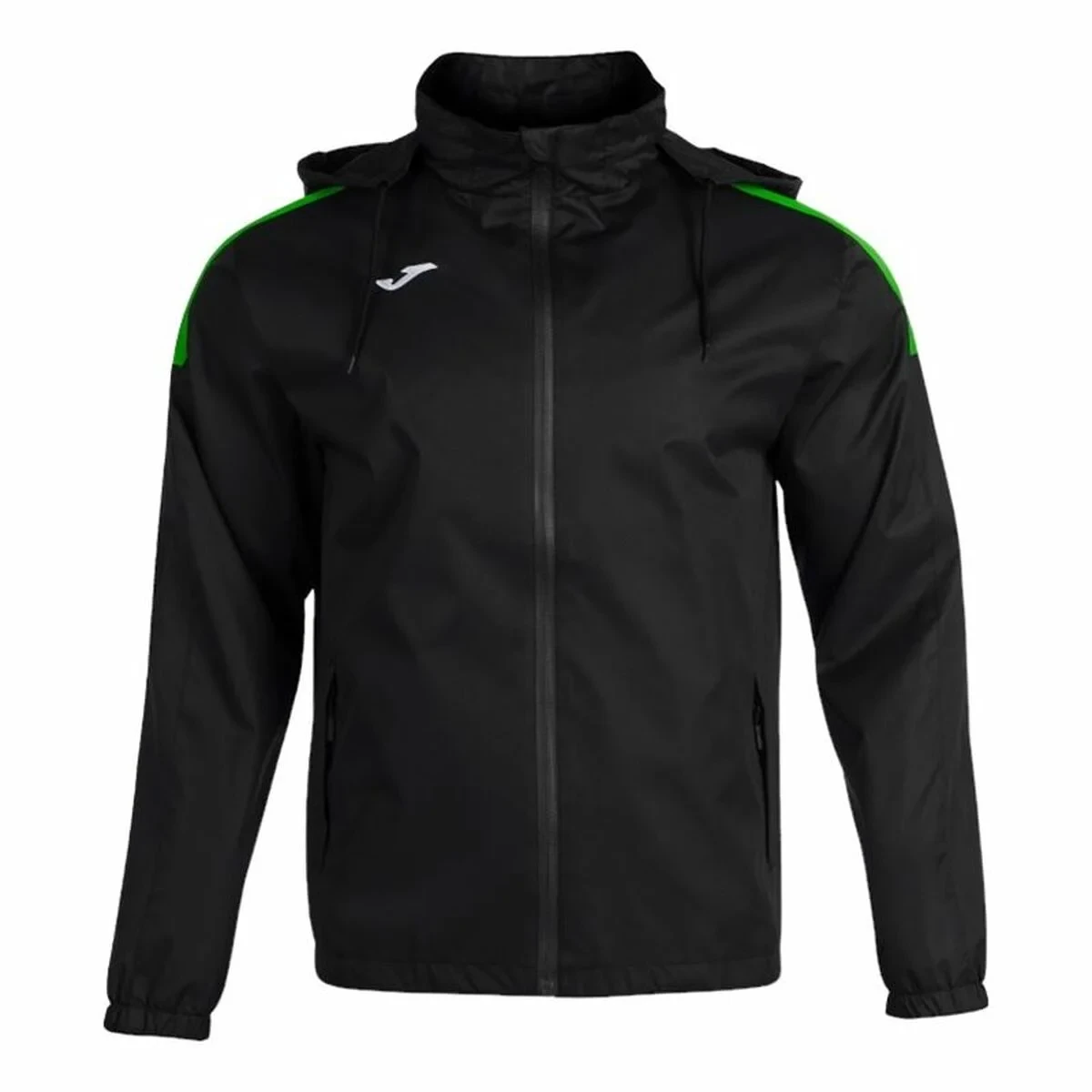 Chubasquero Joma Sport Trivor Negro Verde