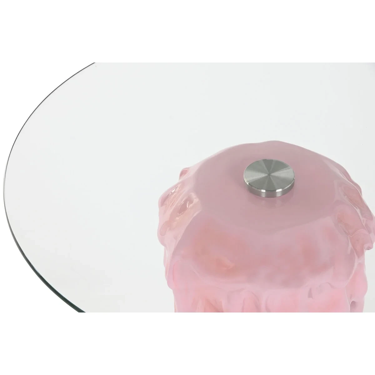 Mesa auxiliar Home ESPRIT Rosa 48 x 48 x 49 cm