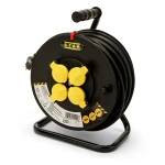 Enrollacables Stak REELHD 40 m 3 x 1,5 mm 4 Enchufes