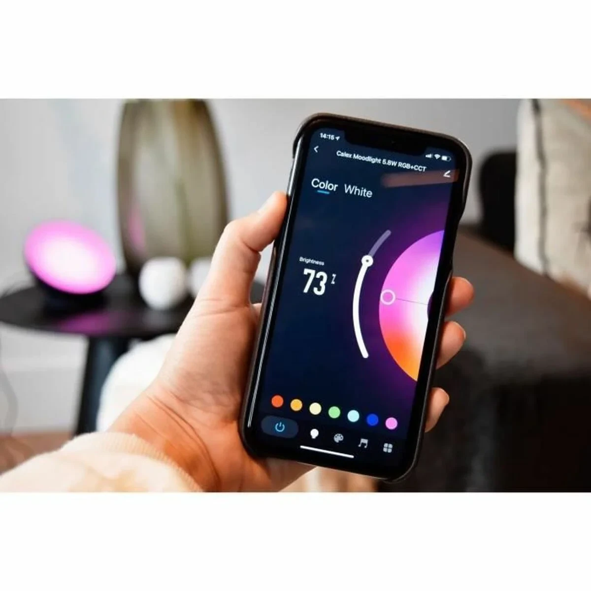 Iluminación Ambiental Calex Ambient 6 W LED RGB