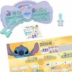 Set de Manicura Aquabeads Nail Studio Stitch Multicolor 40 Piezas