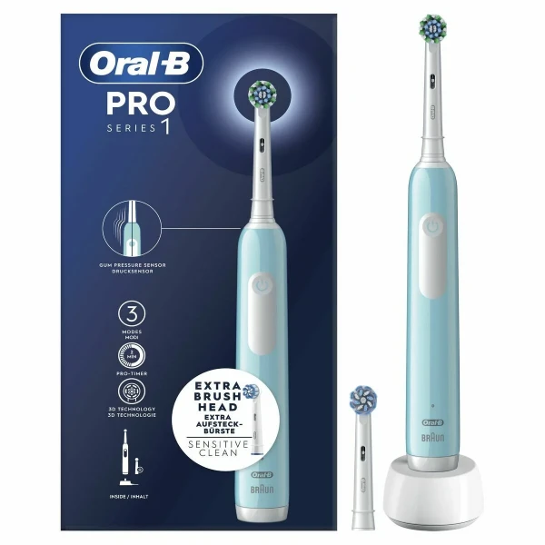 Cepillo de Dientes Eléctrico Oral-B PRO1 BLUE