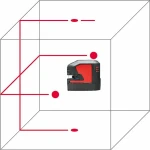 Nivel láser de líneas Leica Geosystems L2P5