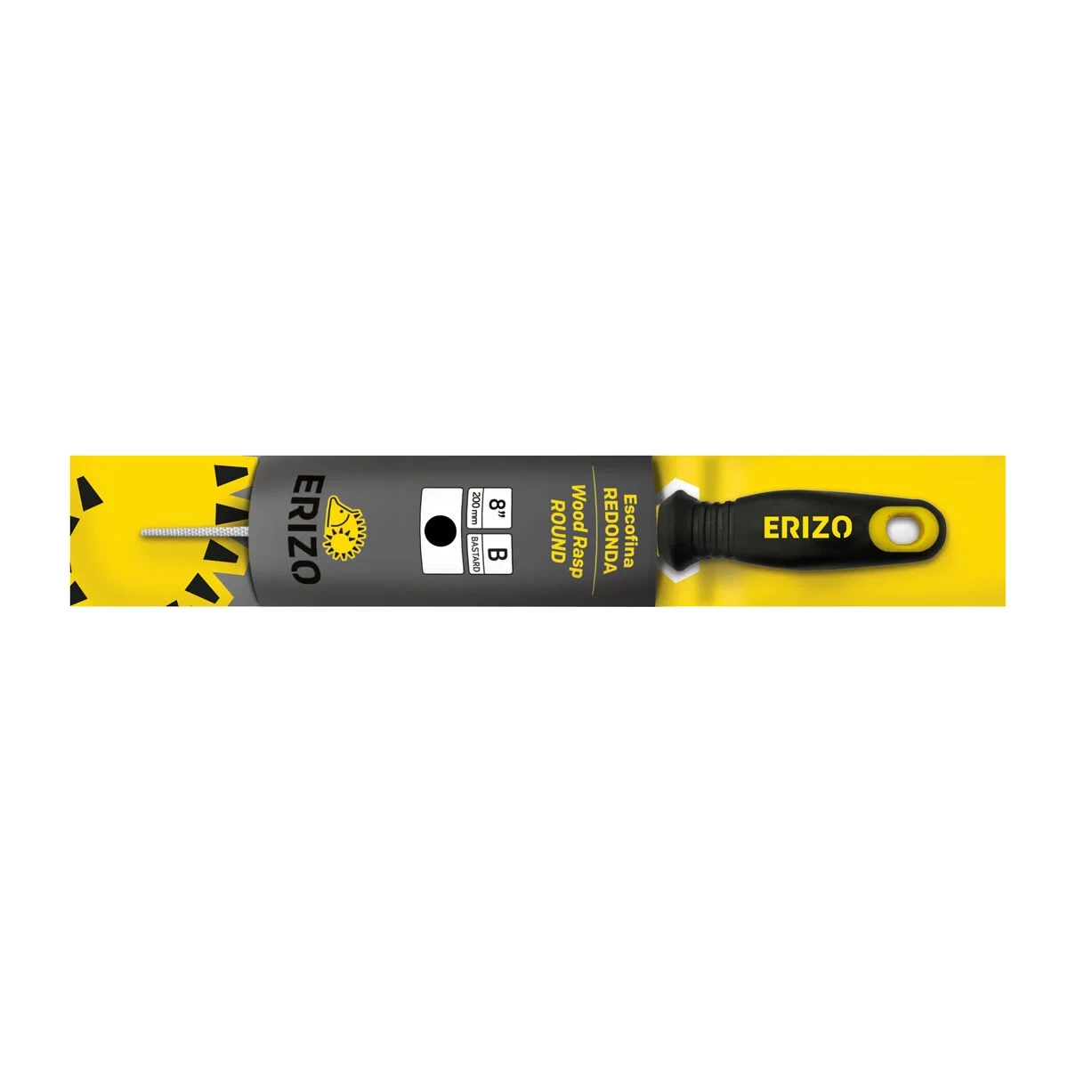 Escofina redonda ERIZO 8" Fina