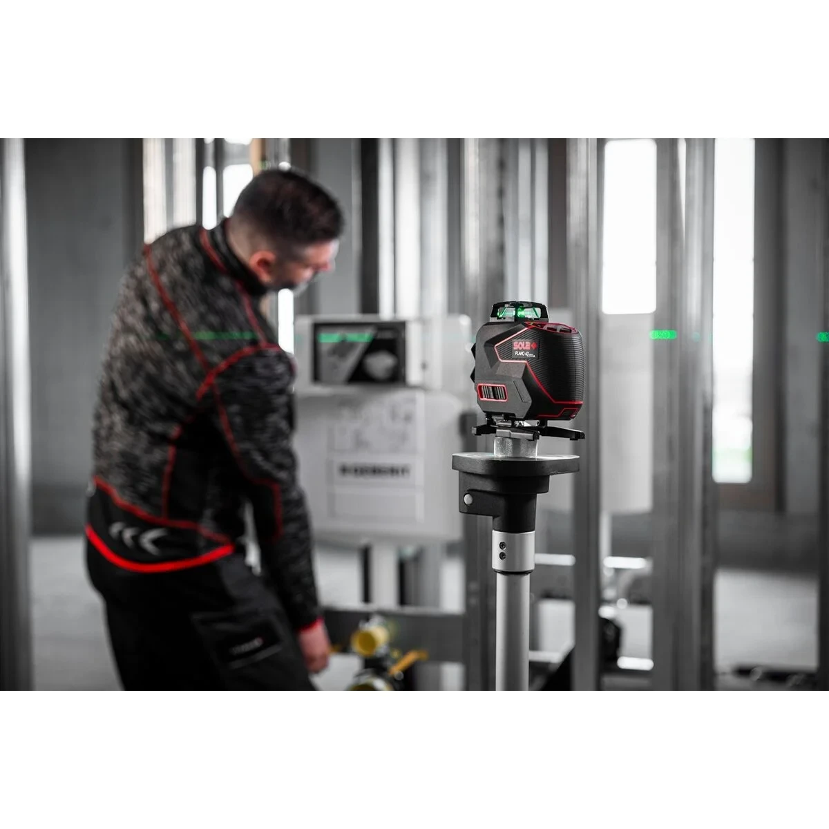 Nivel láser de líneas SOLA 4D GREEN