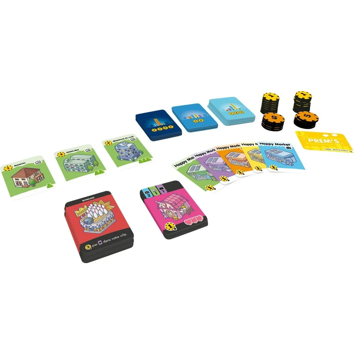 Juego de Mesa Asmodee Happy City (FR)
