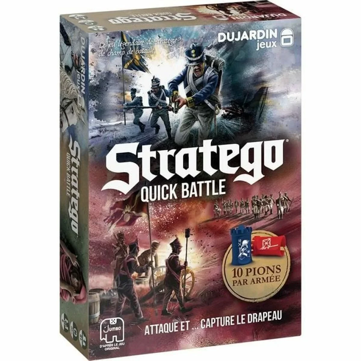Juego de Mesa Dujardin Stratego Quick Battle (FR)