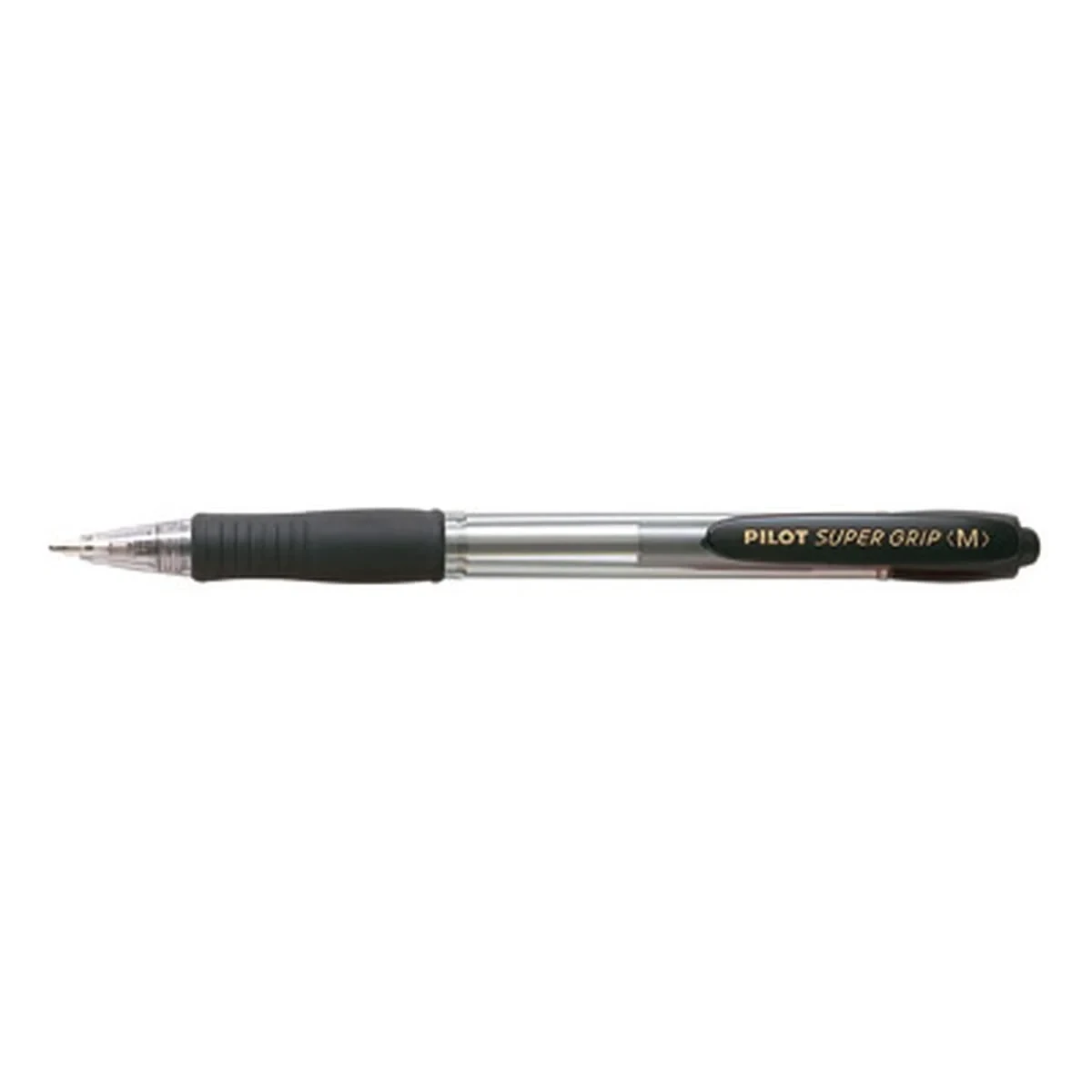 Bolígrafo Pilot Supergrip Negro 0,4 mm (12 Unidades)