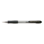 Bolígrafo Pilot Supergrip Negro 0,4 mm (12 Unidades)