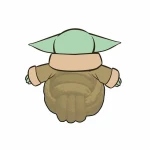 Juguete para perros The Mandalorian Verde 10,5 x 14,5 x 6 cm