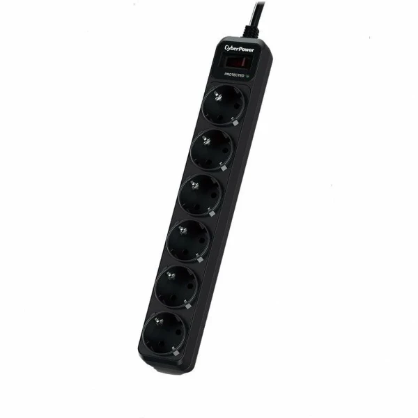 Regleta Enchufes 6 Tomas con Interruptor Cyberpower B0620SC0-DE Wi-Fi (1,8 m)
