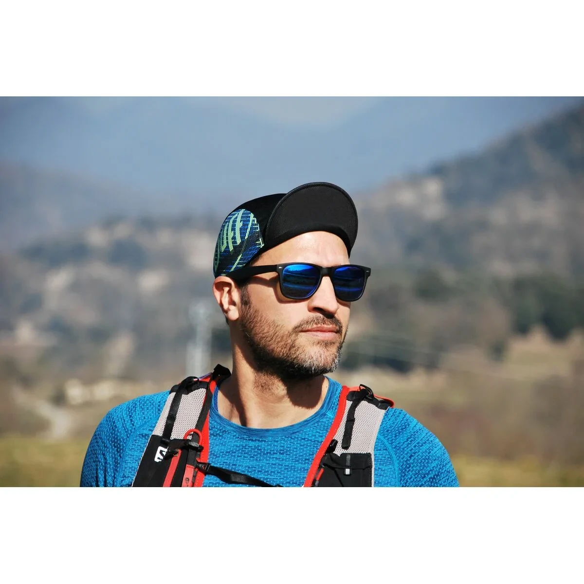 Gafas de Sol Unisex Eagle WAVE Negro Espejo