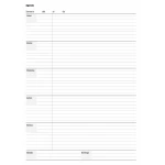 Planificador anual Additio TRIPLEX 22,5 x 31 cm