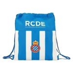Bolsa Mochila con Cuerdas RCD Espanyol Azul Blanco 35 x 40 cm