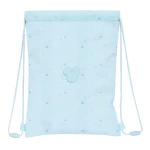 Bolsa Mochila con Cuerdas Mickey Mouse Baby Azul claro 26 x 34 cm
