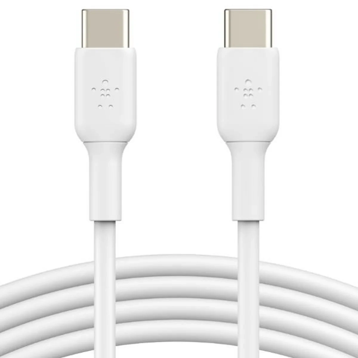 Cable USB-C a USB-C Belkin CAB003BT2MWH Blanco 2 m