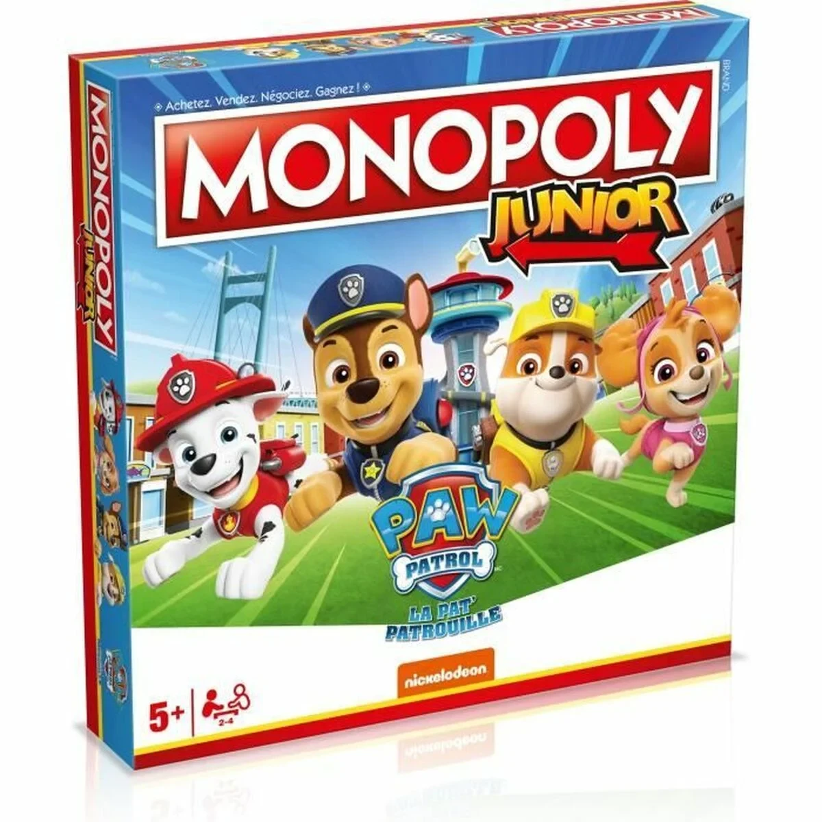 Juego de Mesa Monopoly Winning Moves Paw Patrol