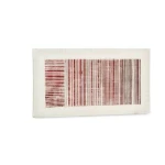 Lienzo Gift Decor Blanco Rosa Rayas Con relieve 110 x 60 x 2,5 cm (2 Unidades)