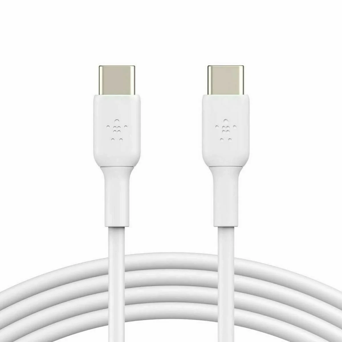 Cable USB-C a USB-C Belkin CAB003BT2MWH Blanco 2 m