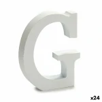 Letra Pincello G Blanco 2 x 16 x 14,5 cm (24 Unidades)