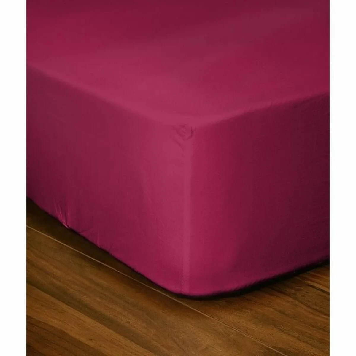Sábana Bajera Ajustable Lovely Home LH71614 Fucsia Rose 180 x 200 + 25 cm