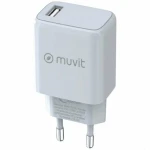 Cargador de Pared Muvit MCACC0002 15 W Blanco