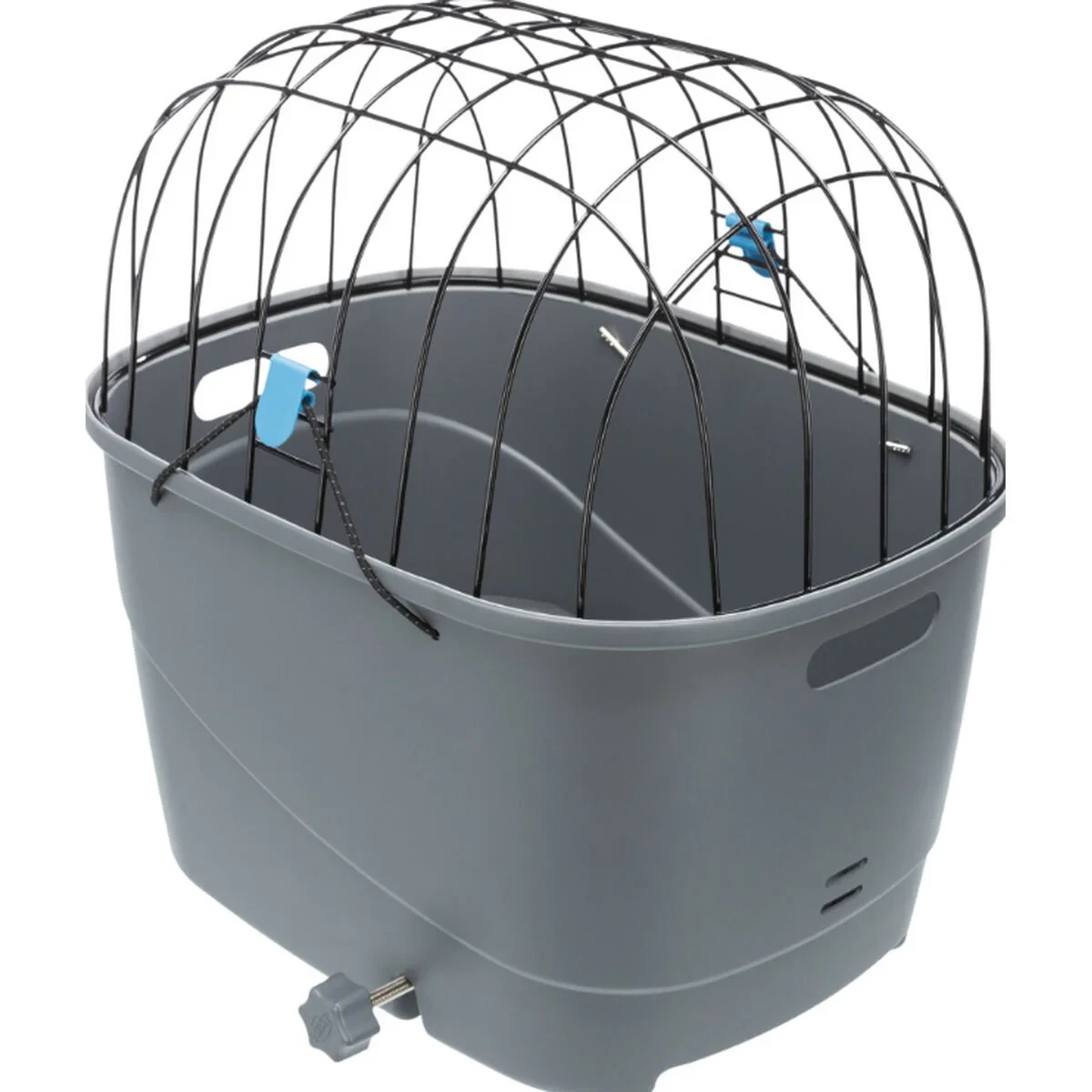 Bolsa de transporte Trixie 13115 Gris Metal Plástico 36 x 47 x 46 cm Bicicleta