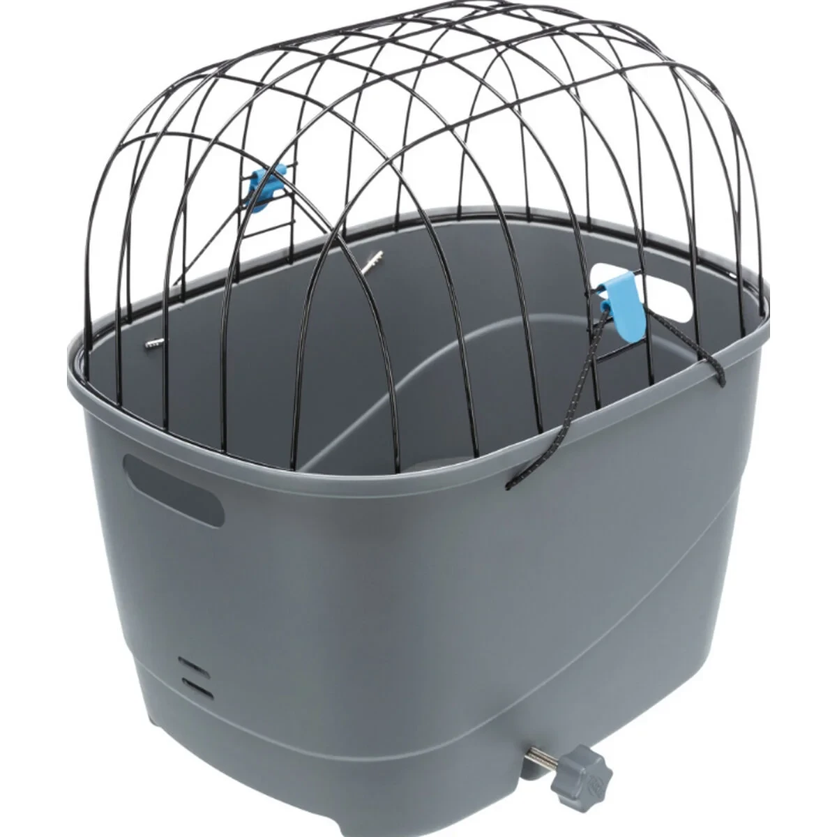 Bolsa de transporte Trixie 13115 Gris Metal Plástico 36 x 47 x 46 cm Bicicleta